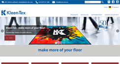 Desktop Screenshot of kleen-tex.de